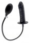 Inflatable Baron Black Dildo 6.5 Inch