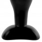 Anal Fantasy Small Silicone Butt Plug - Black