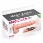 Real Body Magic Ram Thrusting Dildo With Suction Cup 7 Inch