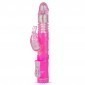 Thrusting Power Rabbit Vibrator - Pink