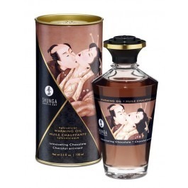 Shunga Aphrodisiac Oil Intimate Kisses Chocolate 100ml 
