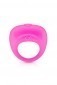 Glamy Vibrating Penis Ring - Pink