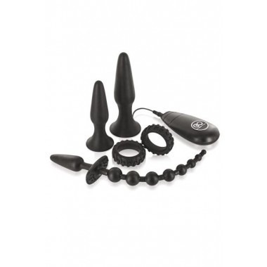 Jovial Strong Vibrating Plug And Anal Bead Kit