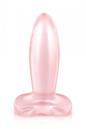 Plug & Joy Jelly Small Anal Butt Plug - Pink