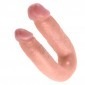 King Cock Flesh Medium Realistic Double Trouble Dildo