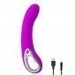 Alston Rechargeable G-spot Vibrator 8 Inch - Purple