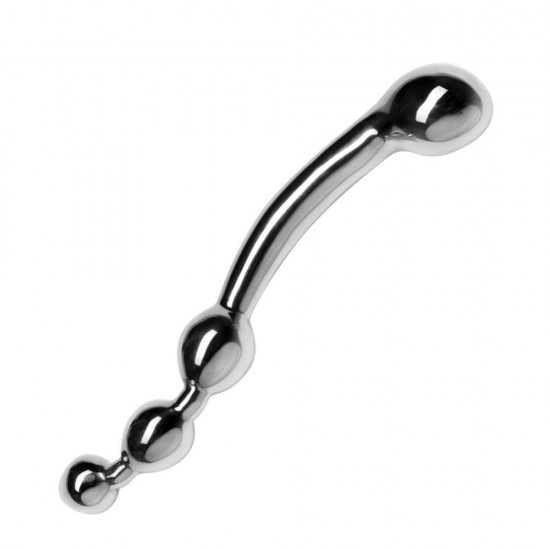 Pleasure Wand Metal Anal Dildo