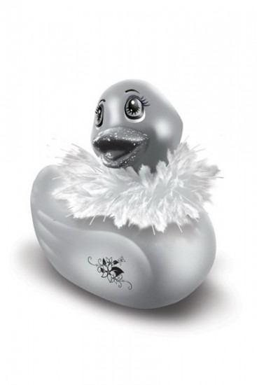 I Rub My Duckie Massager Vibrator Paris Travel - Silver