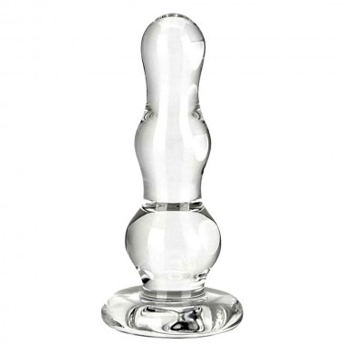 Glass Beaded Anal Butt Plug 