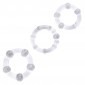 Triple Cock Ring Set (3 Pack) - Clear