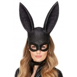 Fever Sparkly Bunny Mask & Collar Set