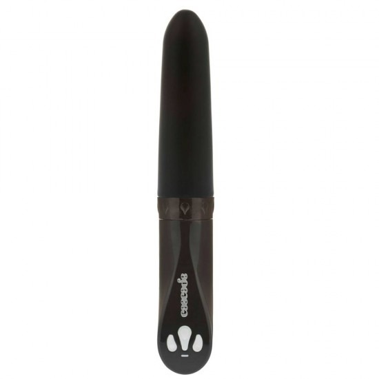 Cascade Flow Twilight Self-lubricating Vibrator - Black 