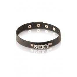 Leather Sexy Adjustable Bondage Collar