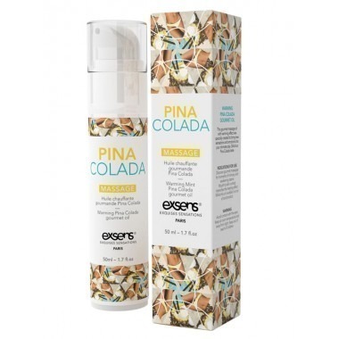 Exsens of Paris Warming Pina Colada Massage Oil 50ml