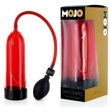 Mojo Zero Gravity Penis Pump - Red