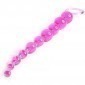 Jammy Jelly Beginner's Anal Beads 10 Inches - Pink
