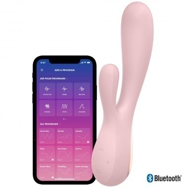 Satisfyer App Controlled G-spot Rabbit Vibrator - Pink