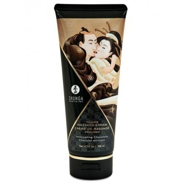 Shunga Kissable Massage Cream Intoxicating Chocolate 200ml