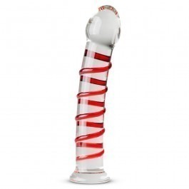 Gildo Spiral Glass Dildo 7 Inches