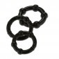 Triple Cock Ring Set (3 Pack) - Black