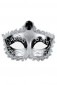 Marriage of Figaro Venetian Mask - Silver
