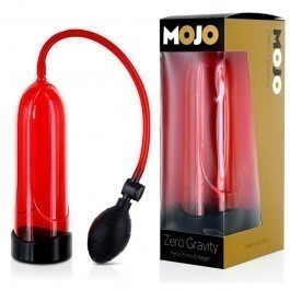 Mojo Zero Gravity Penis Pump - Red