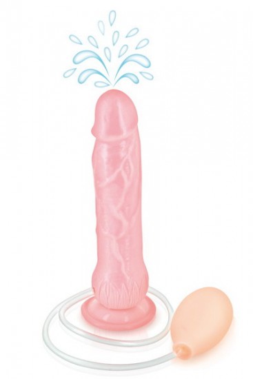 Realistic Squirting 8 Inch Dildo