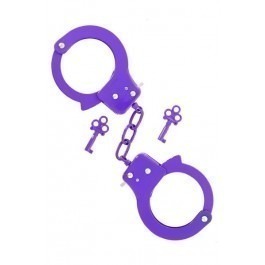 Metal Handcuffs - Purple