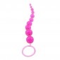 Jammy Jelly Beginner's Anal Beads 10 Inches - Pink
