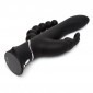 Happy Rabbit Triple Curve Vibrator - Black
