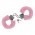 Shots Toys Furry Handcuffs - Pink