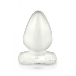 Plug & Joy Jelly Medium Anal Butt Plug - Clear