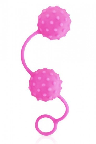 Little Frisk Geisha Duo Ben Wa Balls - Pink