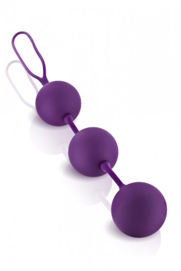 Triplex Ben Wa Trio Balls - Purple