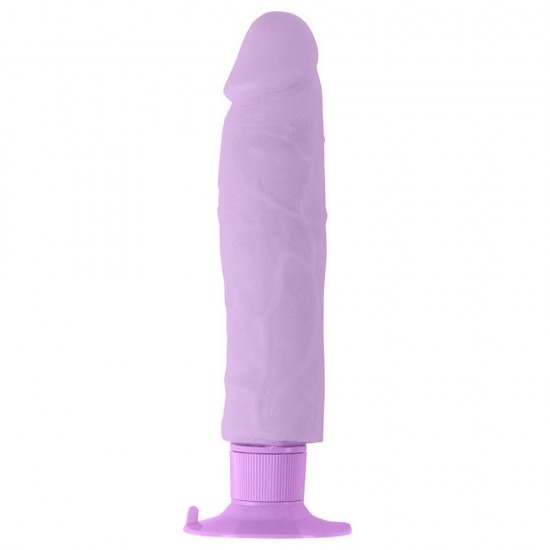 Fuktion Cups Realistic Vibrating Dildo With Suction Cup 8 Inch