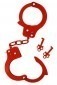 Metal Handcuffs - Red