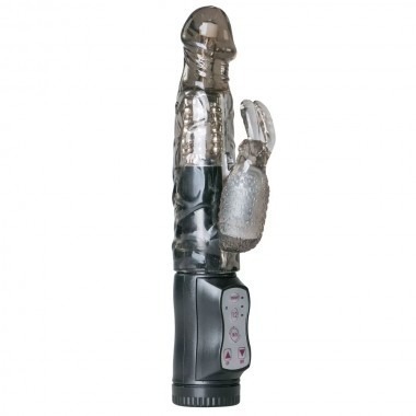 Black Bunny Rotating G-spot Rabbit Vibrator