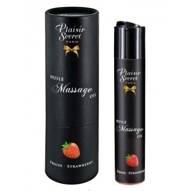 Pheromone Enhanced Edible Massage Oil Strawberry 59ml