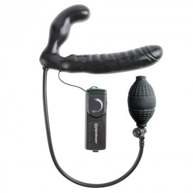 Fetish Fantasy Inflatable Vibrating Strapless Strap-On Dildo 