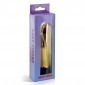 Lady Finger Multispeed Gold Vibrator - 5.5 Inch