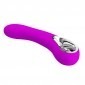 Alston Rechargeable G-spot Vibrator 8 Inch - Purple