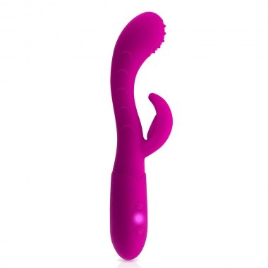 Yoba Bess Silicone G-Spot Rabbit Vibrator - Pink