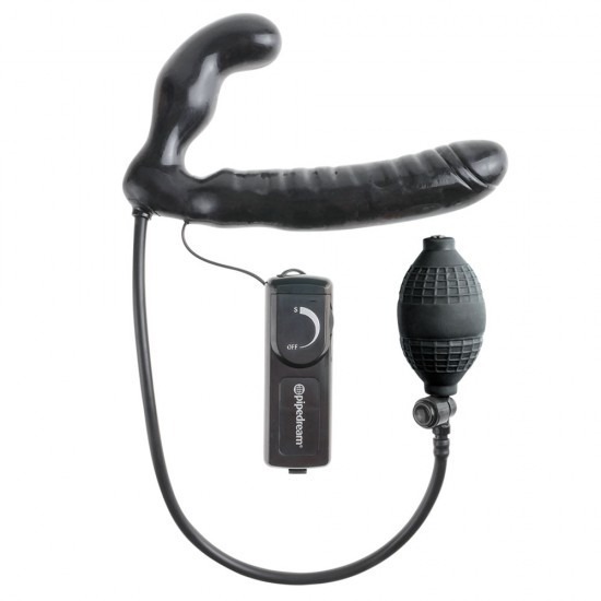 Fetish Fantasy Series Inflatable Vibrating Strapless Strap-On