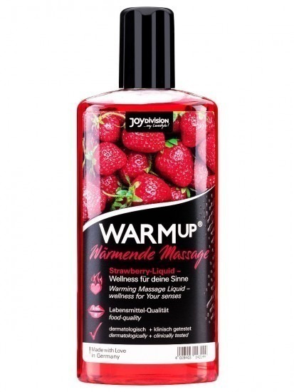 Warmup massage oil strawberry
