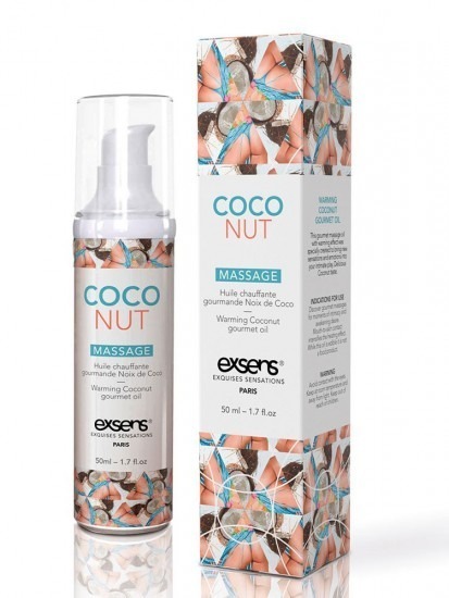 Exsens of Paris Warming Coconut Massage Oil 50ml