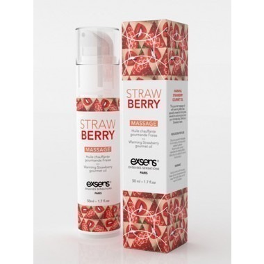 Exsens of Paris Warming Strawberry Massage Oil 50ml