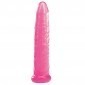 Jelly Benders 6.5 Inch The Easy Fighter Jelly Dildo - Pink