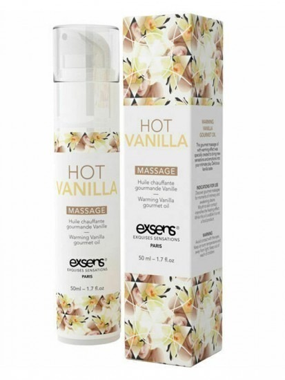 Exsens of Paris Warming Hot Vanilla Massage Oil 50ml