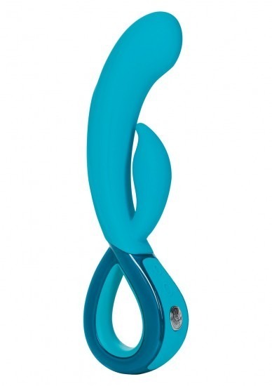 Key by Jopen Leia Rechargeable Rabbit Vibrator - Turquoise