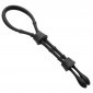 Silicone Adjustable Cock & Ball Ring - Black